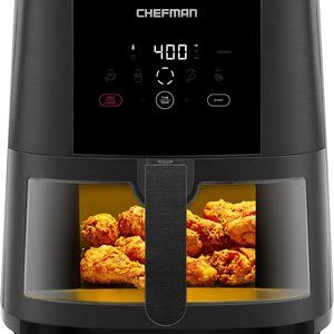 TurboFry Touch 8 Qt Window Basket Air Fryer